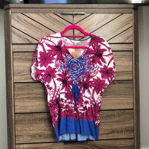 CAbi Boho Hippie Blouse